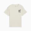 เสื้อยืดเด็กโตลายกราฟิก ESS+ MID 90s, Alpine Snow, small-THA