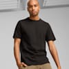 ESS ELEVATED Waffle Tee Men, PUMA Black, small-PHL