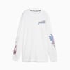 Cherry on Top Graphic Women's Long Sleeve Basketball Tee, PUMA White, small-AUS