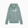 Essentials No. 1 Logo Women's Hoodie, Green Moon, small