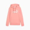 ESS No. 1 Logo Hoodie Women, Pink Fruit, small
