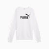 Suéter de cuello redondo para mujer logotipo Essentials No. 1, PUMA White, small