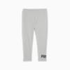 ESS No. 1 Logo 3/4 Leggings Women, Light Gray Heather, small