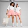ESS Small No. 1 Logo 4'' Shorts Damen, Pink Fruit, small
