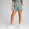 ESS Small No. 1 Logo 5'' Hochgeschnittene Shorts Damen, Green Moon, small