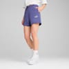 ESSENTIALS No. 1 Logo Women's High-Waist Shorts  5'', Blue Crystal, small-AUS