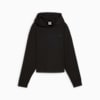 Essentials ELEVATED Hoodie Women, PUMA Black, small-IDN