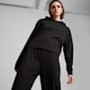 Essentials ELEVATED Hoodie Women, PUMA Black, small-IDN