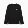 Essentials No. 1 Logo Long Sleeve Tee Men, PUMA Black, small