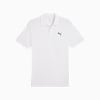 Playera polo WARDROBE Essentials Piqué para hombre, PUMA White, small
