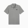 Essentials No. 1 Logo Jersey Polo Men, Medium Gray Heather, small-VNM