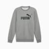 ESSENTIALS No. 1 Logo Men's Crew, Medium Gray Heather, small-NZL