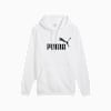 ESSENTIALS No. 1 Logo Men's Hoodie, PUMA White, small-AUS
