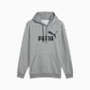ESSENTIALS No. 1 Logo Men's Hoodie, Medium Gray Heather, small-NZL