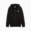 Essentials No. 1 Logo Full-Zip Hoodie Men, PUMA Black, small