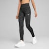 TRAIN FAVOURITE Tights Youth, PUMA Black-AOP, small-PHL