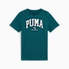 PUMA SQUAD Big Graphic Tee Youth, Cold Green, small-SEA