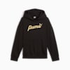 ESS+ SCRIPT Hoodie - Girls 8-16 years, PUMA Black-gold foil, small-NZL