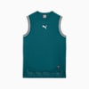 Winning Shot Men's Mesh Basketball Tank, Cold Green, small-AUS