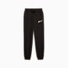 ESS+ SCRIPT Pants Youth, PUMA Black-gold foil, small