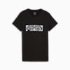 GRAPHICS Feline Women's Tee, PUMA Black, small-AUS