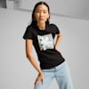 GRAPHICS Tee Women, PUMA Black, small-PHL