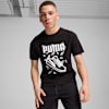 GRAPHICS Sneaker Tee Men, PUMA Black, small-SEA