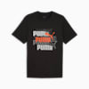 PUMA Overlapping Logo Tee Men, PUMA Black, small-SEA