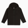 Spacer Full Zip Hoodie - Youth 8-16 years, PUMA Black, small-AUS