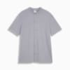 PUMA Kemeja Pique, Gray Fog, small-IDN