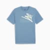 Essentials+ Logo Lab Summer Tee Men, Zen Blue, small-SEA