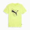 GRAPHICS Cat Tee Men, Lime Sheen, small-SEA