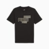 PUMA Logo Men's T-Shirt, PUMA Black, small-SEA