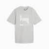 PUMA Logo Men's T-Shirt, Light Gray Heather, small-PHL