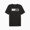 PUMA Logo  Men's T-Shirt, PUMA Black, small-PHL