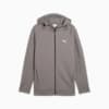 EVOSTRIPE Full-Zip Hoodie Men, Cast Iron, small