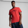 T-shirt Essentials con logo Lab da uomo, Red Fire, small