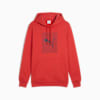 Essentials Logo Lab Men's Hoodie, Red Fire, small