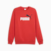 Sudadera Essentials+ 2 Colour No. 1 Logo para hombre, Red Fire, small