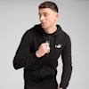 Essentials 2 Colour Small No. 1 Logo Full-Zip Hoodie Men, PUMA Black, small-SEA