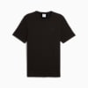 Essentials Elevated Structured Tee, PUMA Black, small