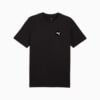 Essentials Elevated Men's Tee, PUMA Black, small-AUS