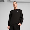 Essentials Elevated Crew Men, PUMA Black, small-SEA