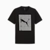 Graphics PUMA Wording Tee Men, PUMA Black, small