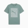Graphics PUMA Wording Tee Men, Green Moon, small