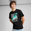 Graphics Sneaker Tee Men, PUMA Black, small-SEA