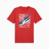 Graphics Sneaker Tee Men, Red Fire, small-SEA