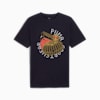 Męska koszulka Graphics Execution, New Navy, small