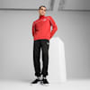 Poly Piping Tracksuit Men, Red Fire, small