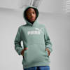Hoodie en molleton avec logo N° 1 ESS Enfant et Adolescent, Green Moon, small